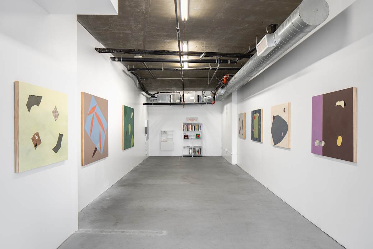 Installation Image of Hea-Mi Kim Williams Street at Central Server Works Downtown Los Angeles, January 2025. Photo by Aleksey Kondratyev.