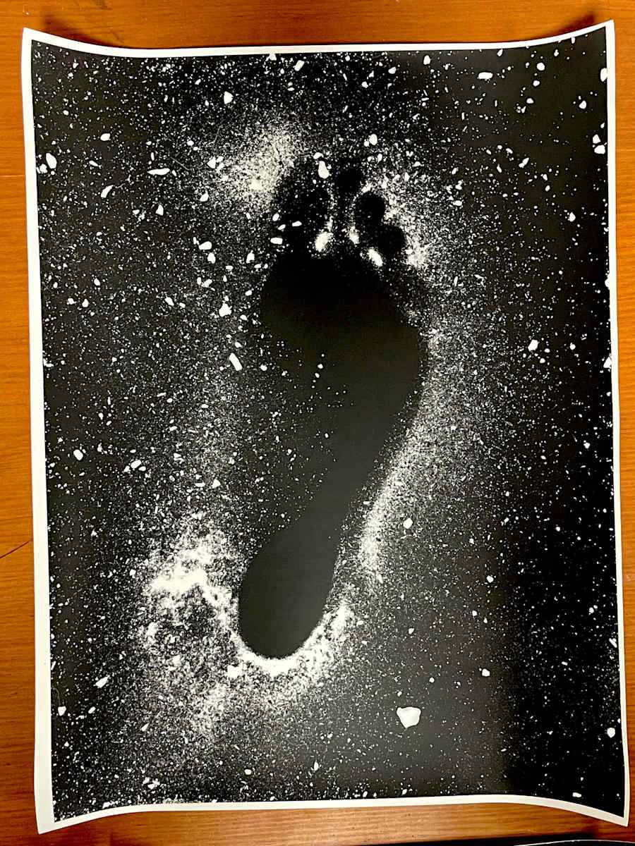 Ashes (R Foot No. 2) by Mary Beth Heffernan, Image 1.