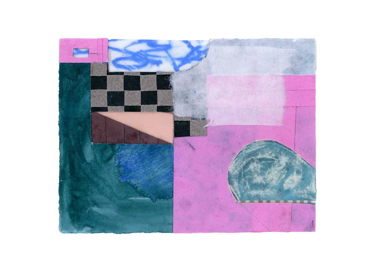 studio collage #6 by Hea-Mi Kim 