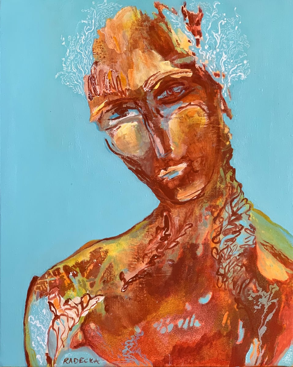 L'homme de Soleil by Radecka Anna 