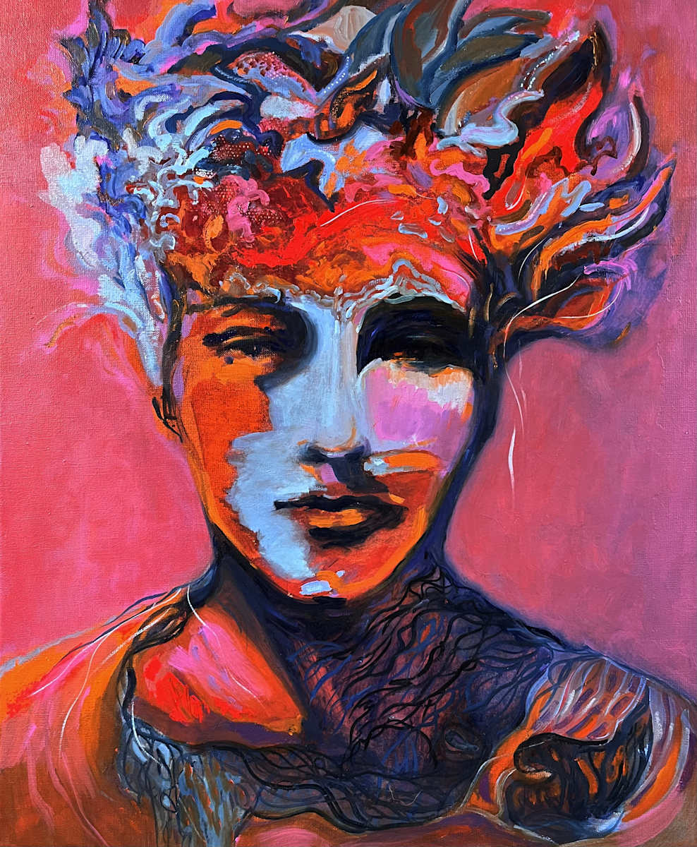 La flamme se lève by Radecka Anna 