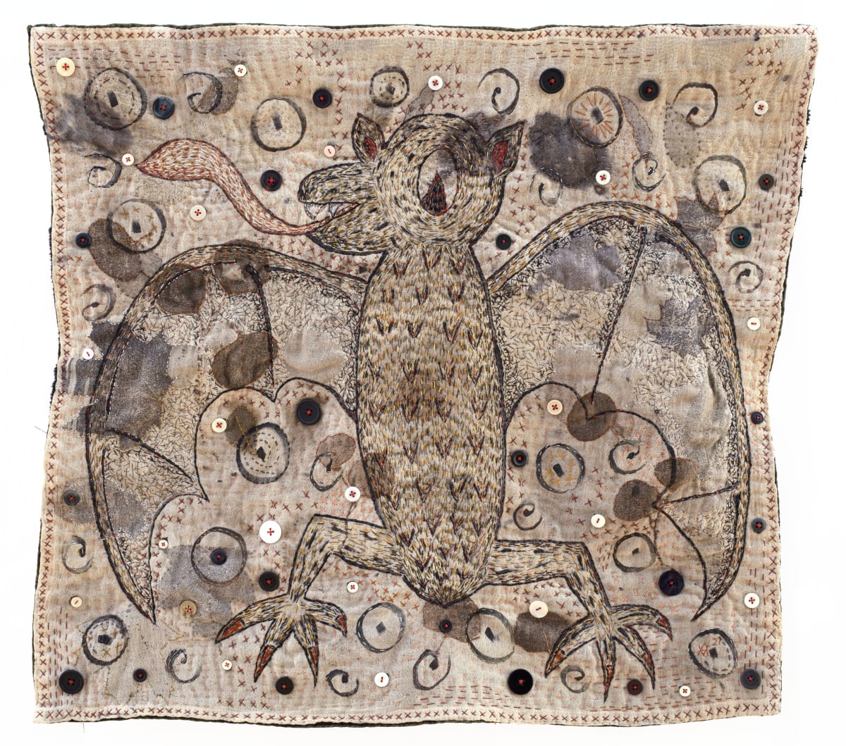 Bat by Ann Vollum  Image: Bat photo credit_April Tracey