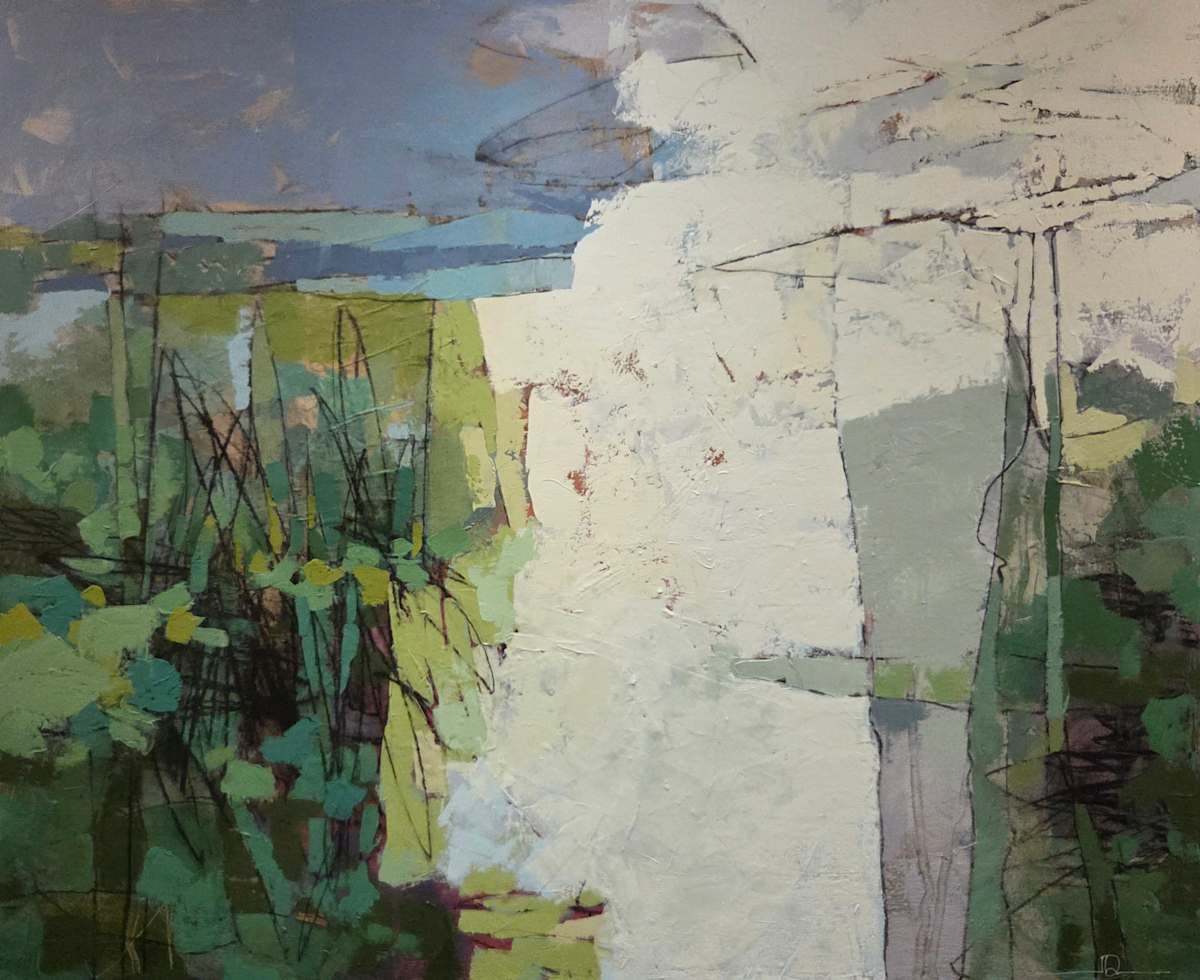 Down to the Lake by Jacques Pilon 