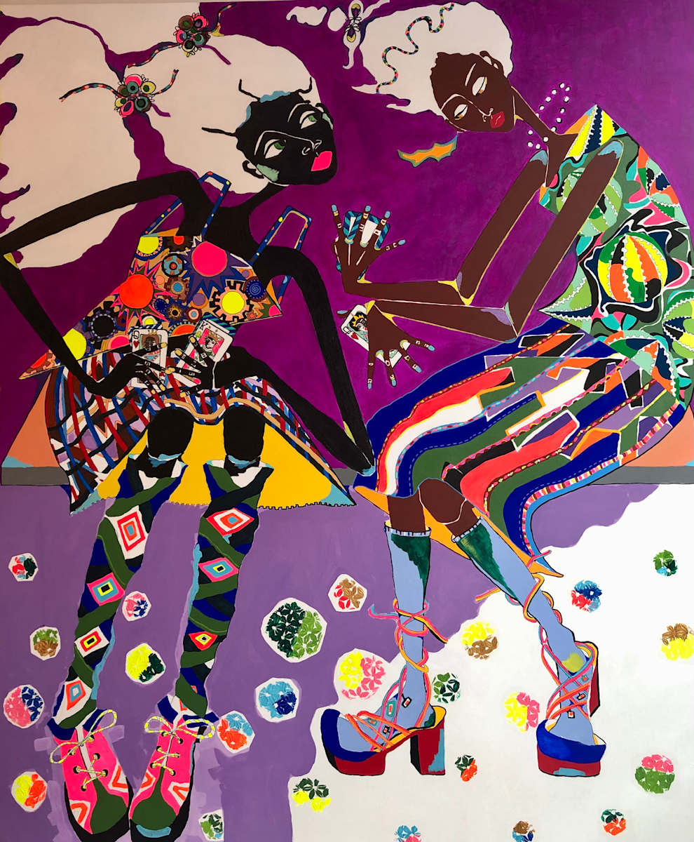 "A Day in Queendom" by Susan Ragland, Image 1.