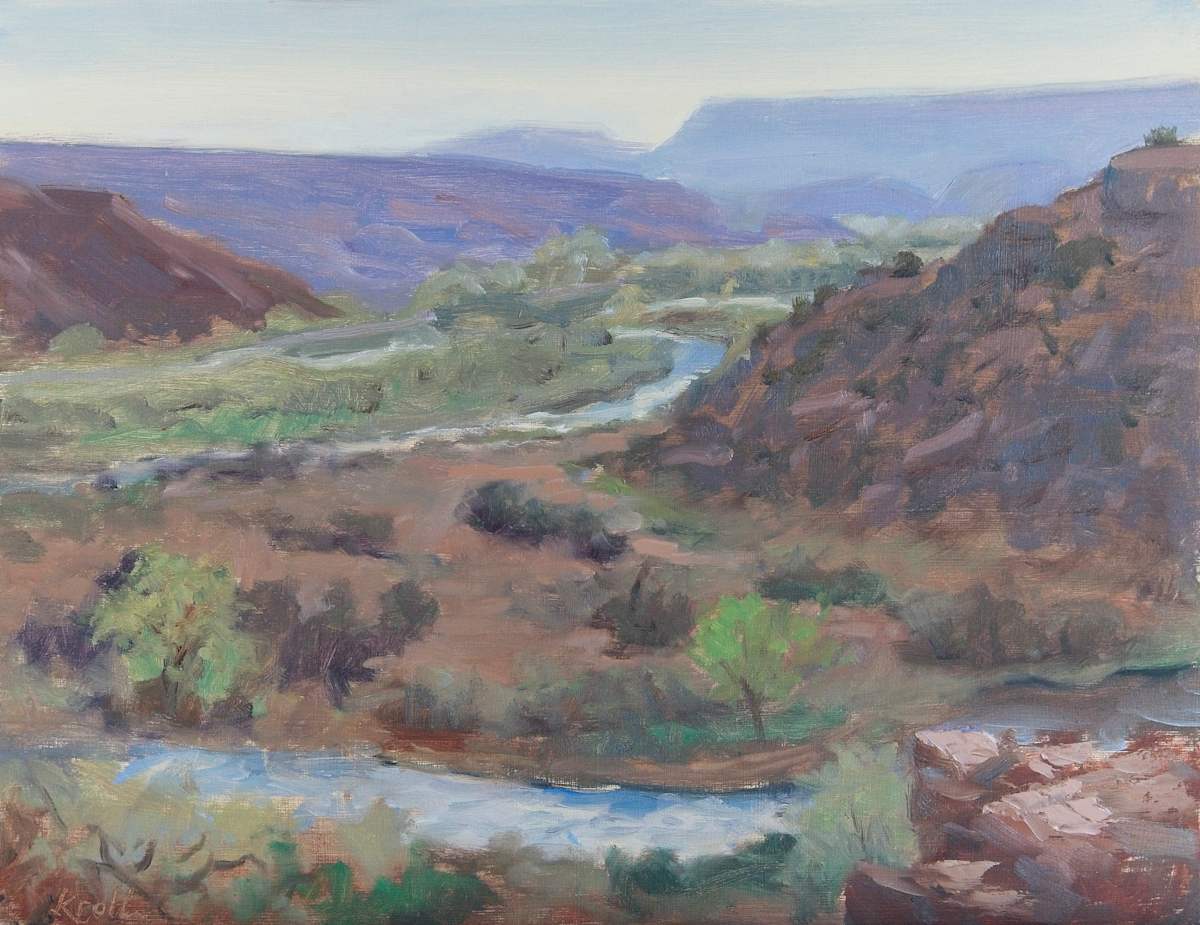 Chama River Overlook by Deanne Kroll 