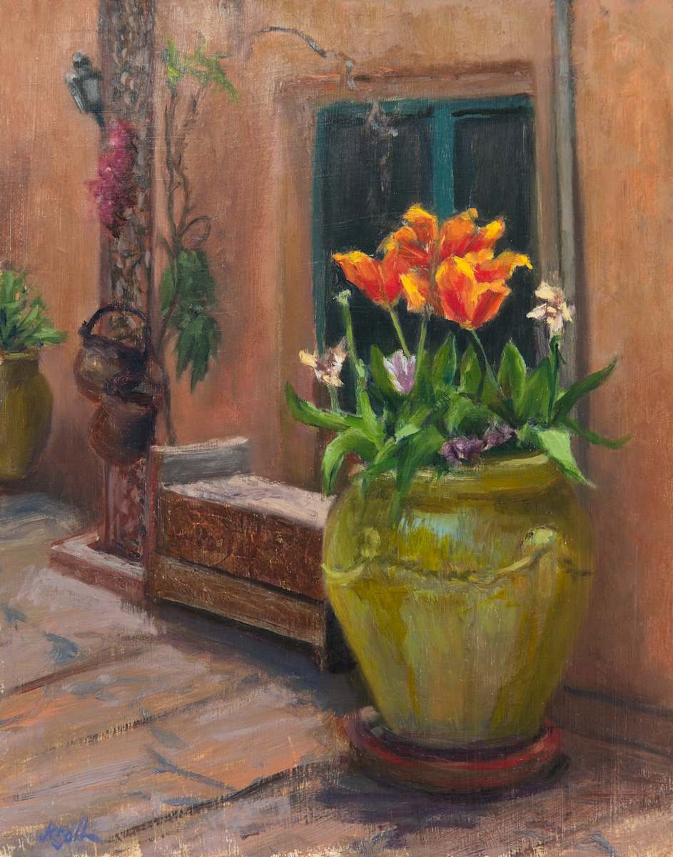 Santa Fe Tulips by Deanne Kroll 