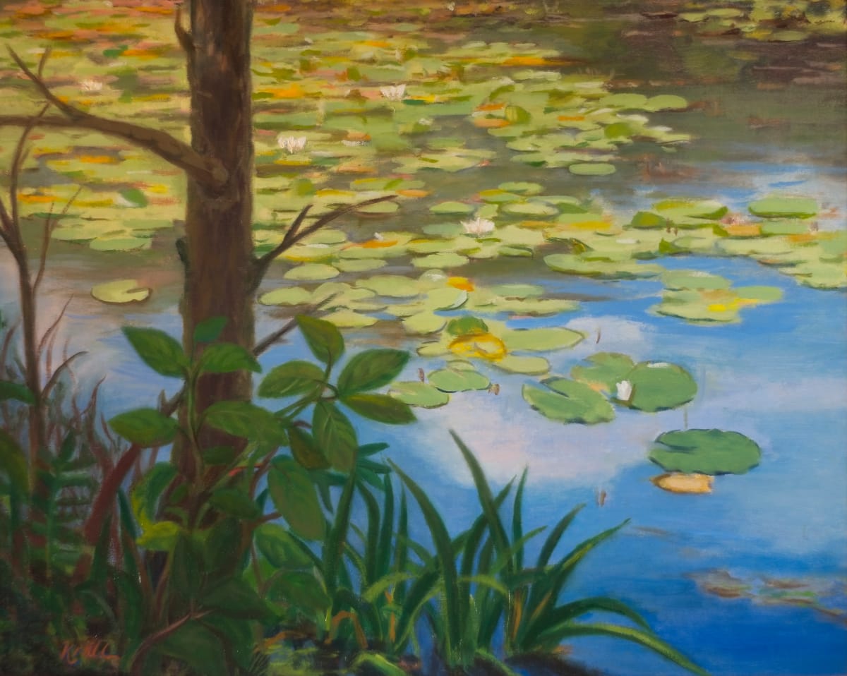 Lilly Pond by Deanne Kroll 