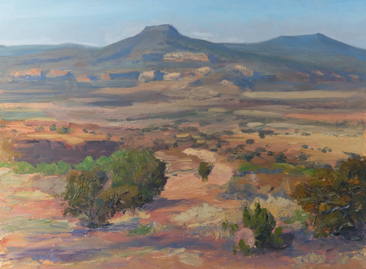 Subtle Vista at Ghost Ranch by Deanne Kroll 