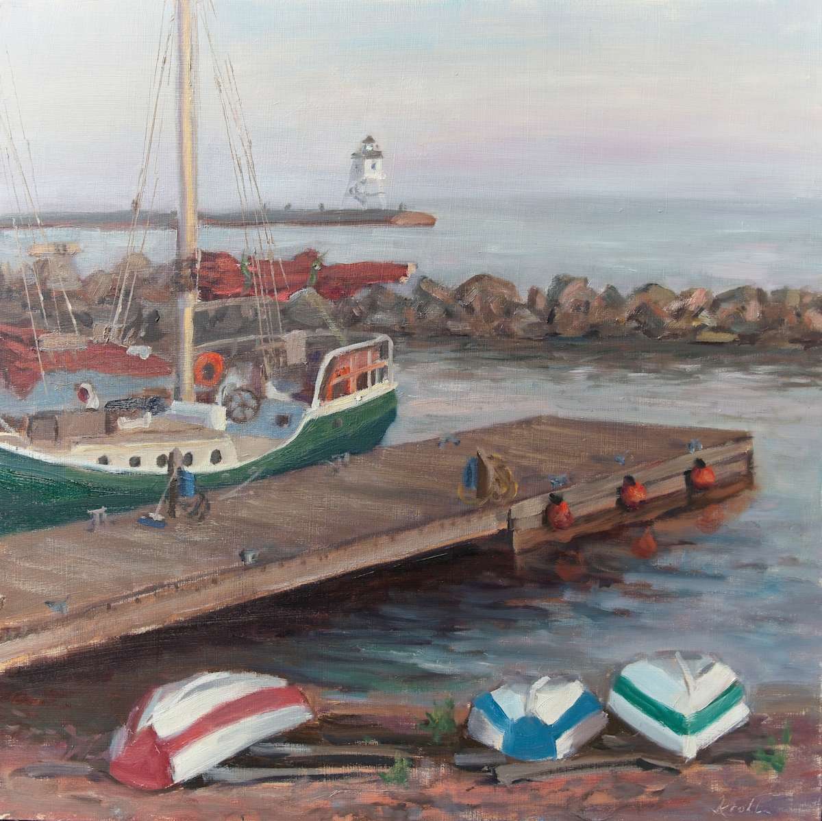 Waiting For Sunset by Deanne Kroll 