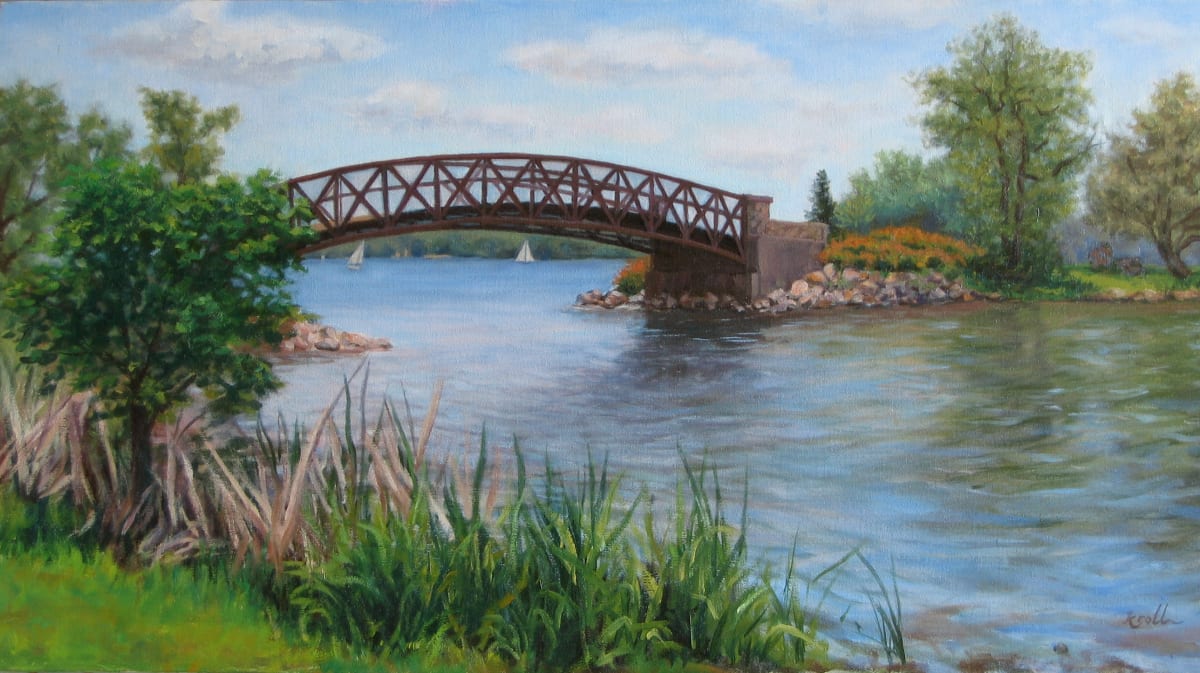Bridge to Manitou Island by Deanne Kroll 