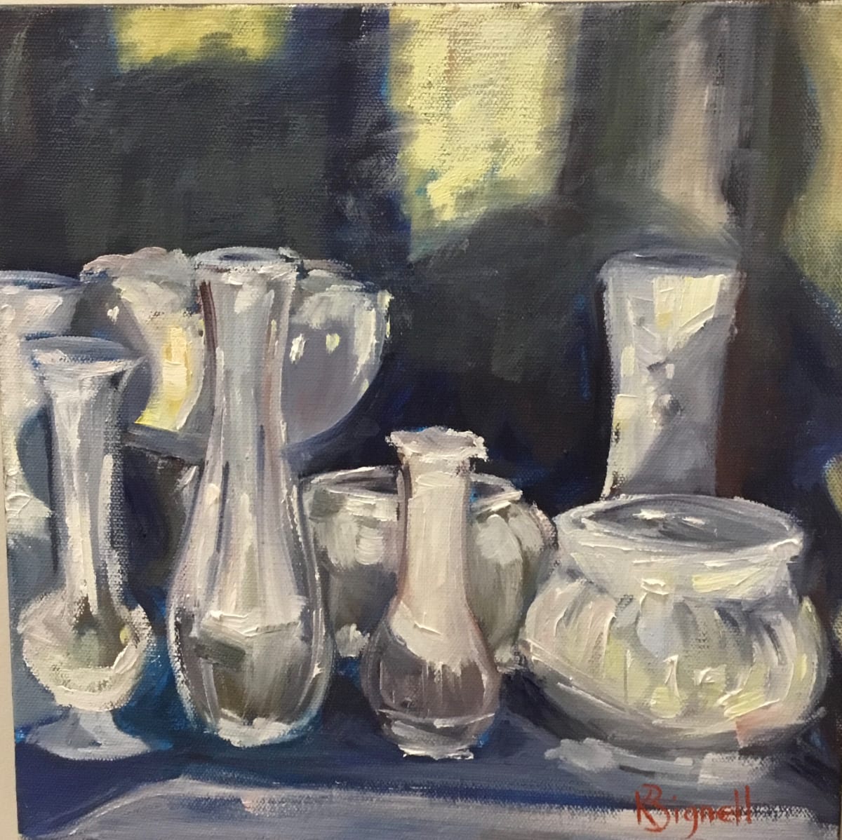 Milk Glass Vases 