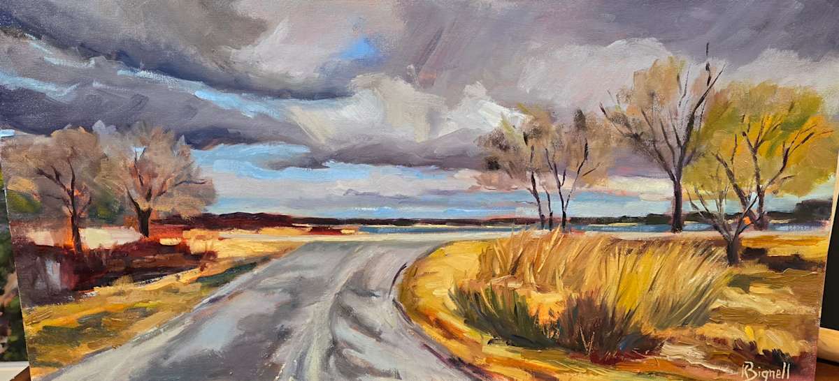 Aproaching Storm by Kathleen Bignell 