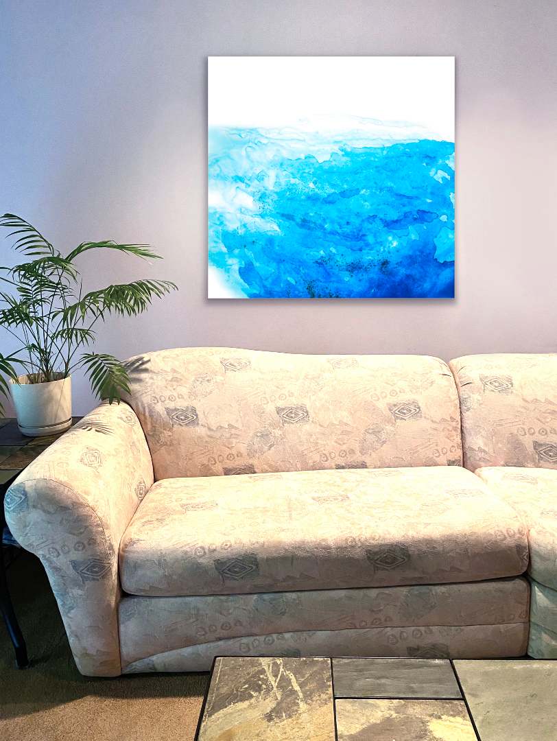 Ocean: Blue 01 by Kathleen Greco Studio 