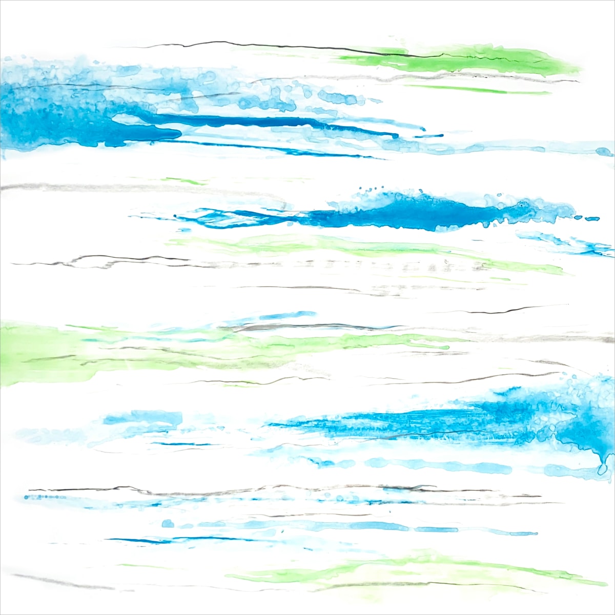 Finding the Calm: Blue Green by Kathleen Greco 