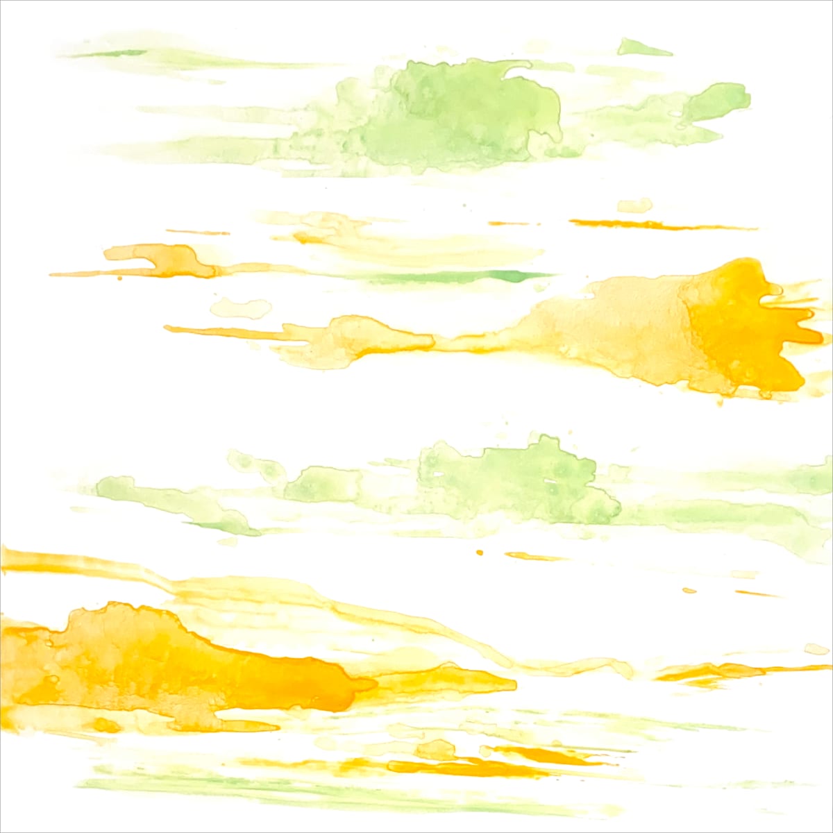 Finding the Calm: Yellow Orange 01 by Kathleen Greco Studio 