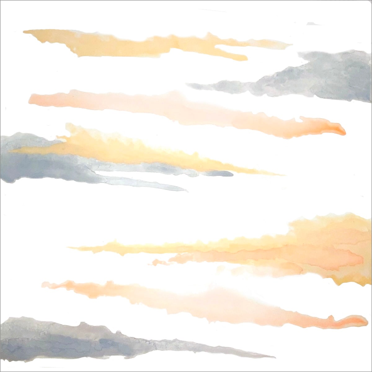 Finding The Calm: Seashells + Sand 02 by Kathleen Greco Studio 