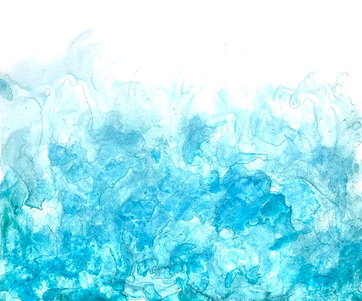 Ocean: Green 02 by Kathleen Greco Studio 