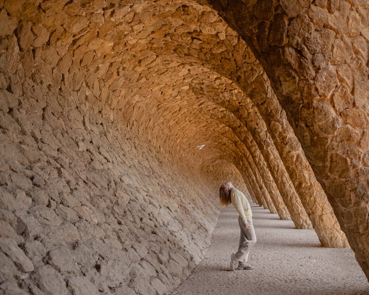 I'll Be Back by Dasha Pears  Image: Look back to make your way forward easier. Make sure to learn from your mistakes and not repeat them.