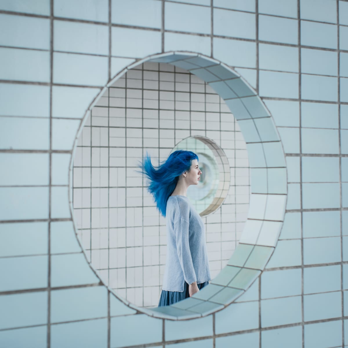 Blue Wave by Dasha Pears  Image: There are waves in the sea of life. Sometimes they are calming and soothing, other times they are furious and dangerously destructive. Waves nevertheless are always moving, setting the rhythm of our existence. They are always energy: the energy inside us that gives us the power to weather the storms coming from the outside.