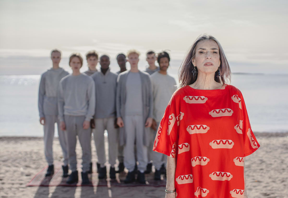 Red And Greys by Dasha Pears 