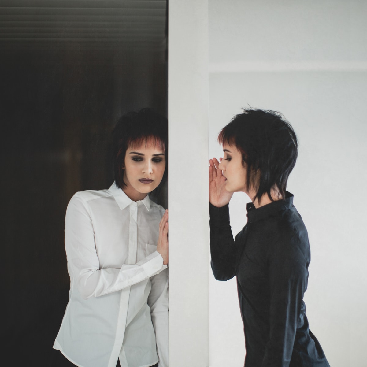 Whisper by Dasha Pears  Image: It’s only natural to get tipped out of balance by a faint whisper we hear deep inside of us. That whisper is also part of us, and there’s a reason it wants our attention. It may be tempting us to do something wild, or it may be bringing something up from our past. Either way, it’s difficult to know which voice to listen to and which voice to ignore. All that we can do is go with the voice that sounds the most like us, the voice that amplifies our intuition.
