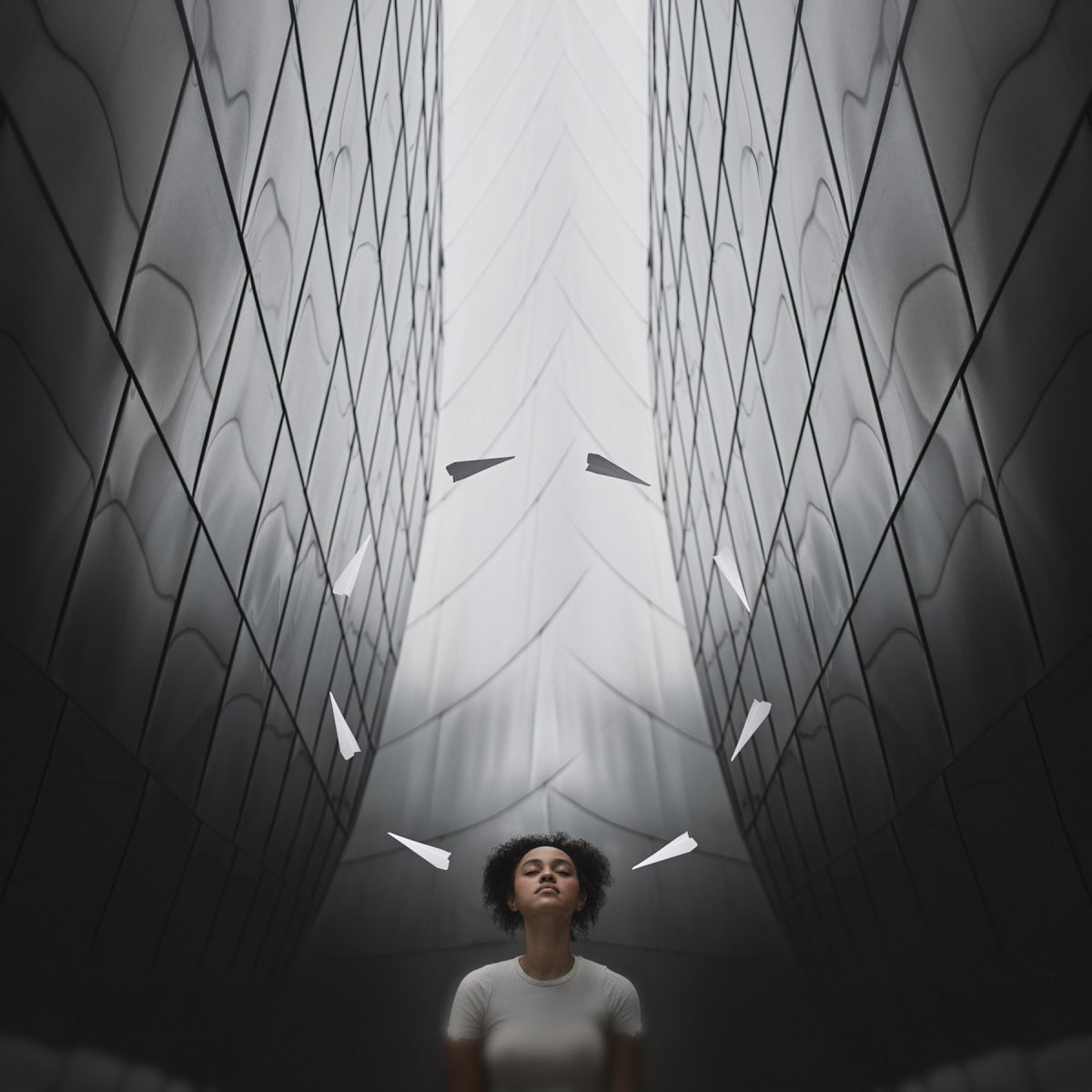 My Darkest Thoughts by Dasha Pears  Image: You are afraid not of the bad thing that may happen to you, but of the feeling that this bad thing will bring you. But, it's just a feeling after all. It will not stay with you forever. If you let it pass.
