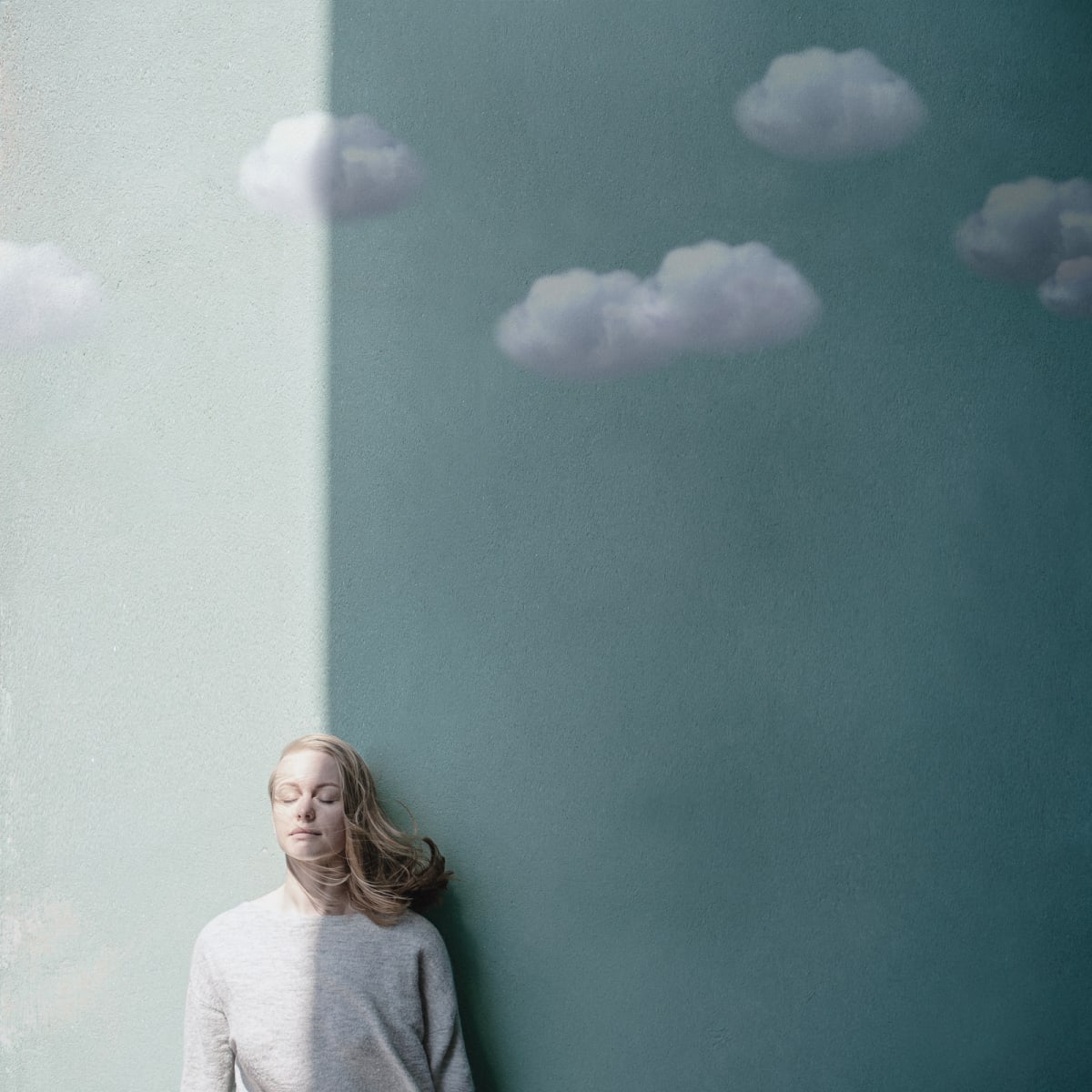 Half & Half by Dasha Pears  Image: The light and the shadow are two sides of the same mountain. When the sun turns, the light part go into the shadow and the dark ones come out into the light. 