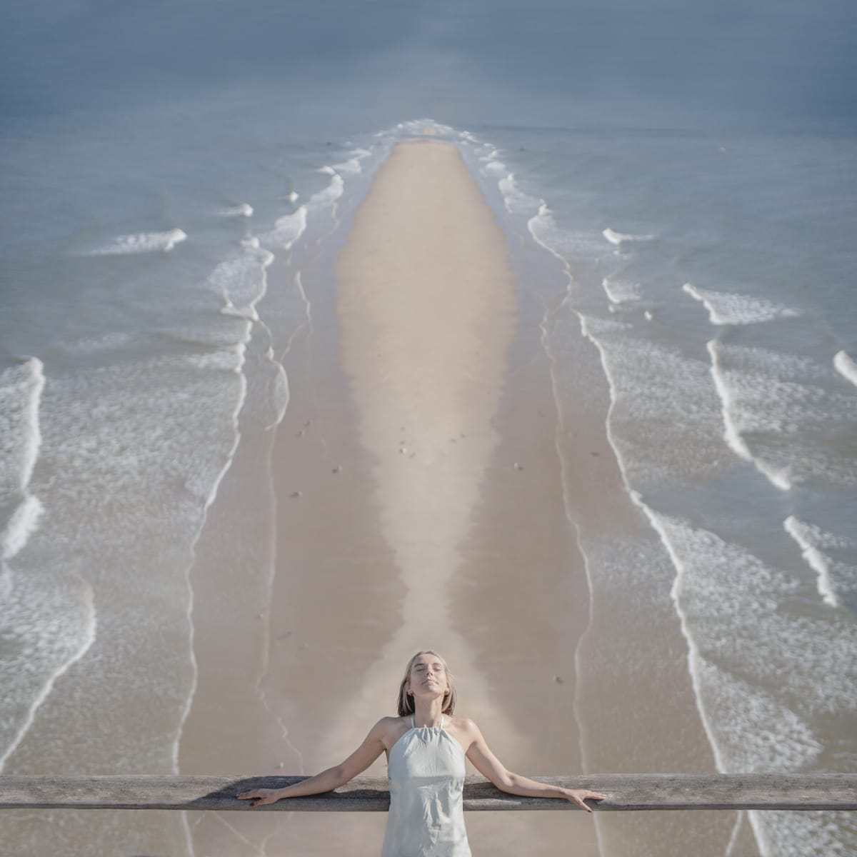 Only Whales Know by Dasha Pears  Image: How big is the ocean? You’ll never know until you wet your feet. And then it only gets deeper as you go deeper into it.