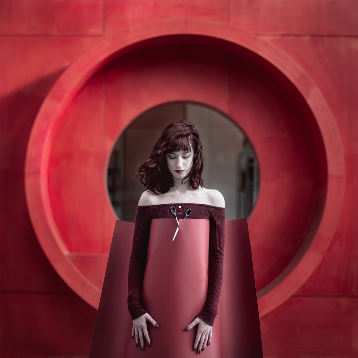 Red by Dasha Pears  Image: Rage. Anger. Warmth. Love. All those opposing things can be come as red in our minds. And sometimes they are like two sides of one coin. Maybe now is the time to revaluate the way you looked at past events from your life. Calm down the rage and anger and bring love and warmth to the light. In the end we can only grow after we let go and see that the very things that were hurting us were actually the ones that made us evolve.