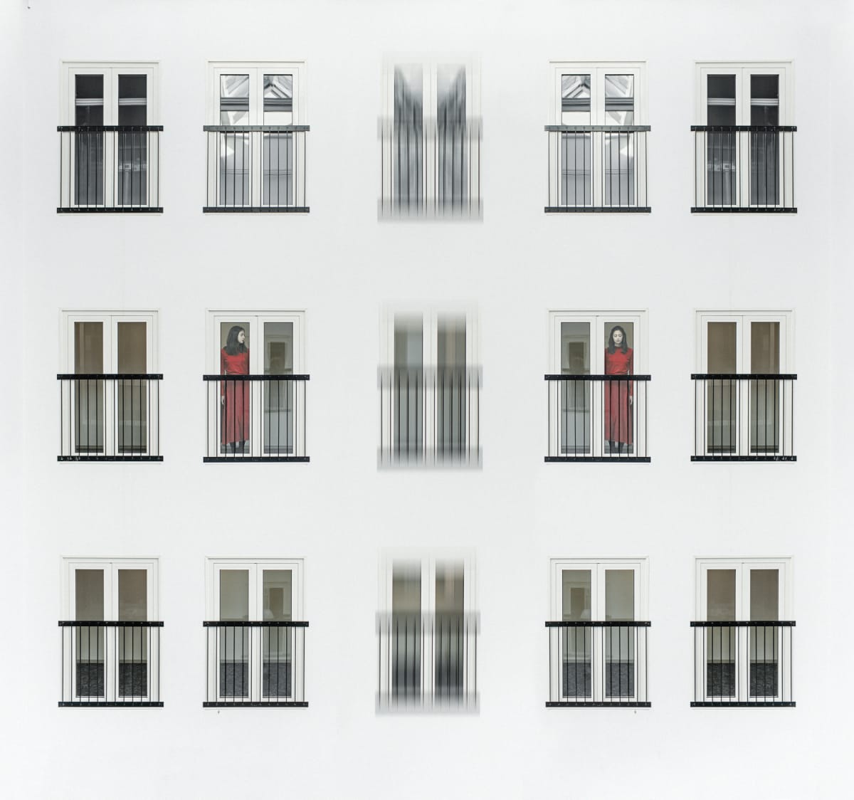 Up And Down by Dasha Pears  Image: Is it just myself? Or is there really someone else here next to me? Am I dreaming or is it just the voices from the parallel world?