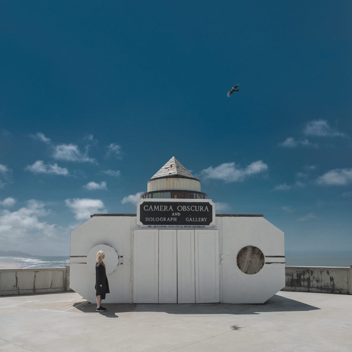 Camera Obscura by Dasha Pears  Image: Enter the dark room to study the light. 