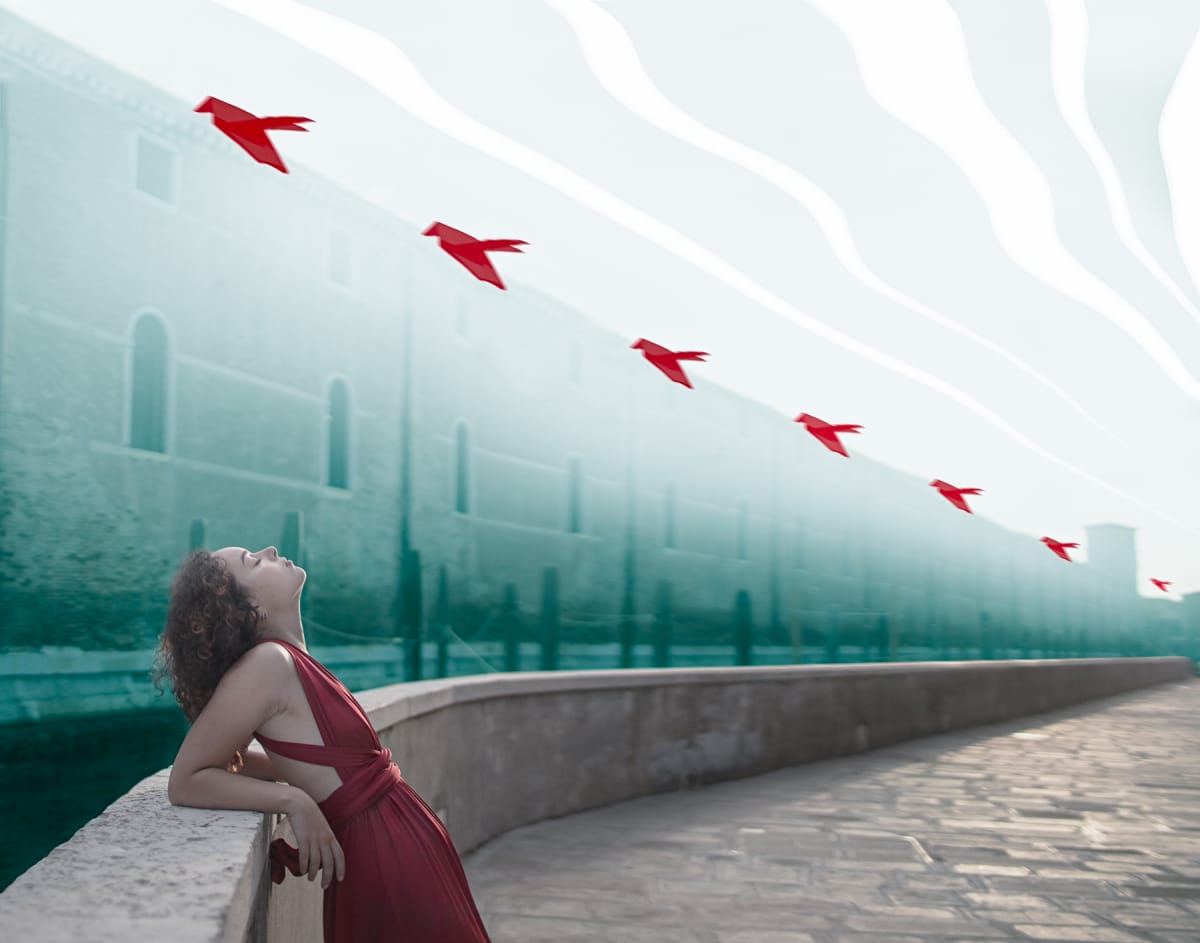 Divine by Dasha Pears  Image: Let your thoughts fly wherever they want to. Put no restriction. A free mind, is your best and most precious freedom.