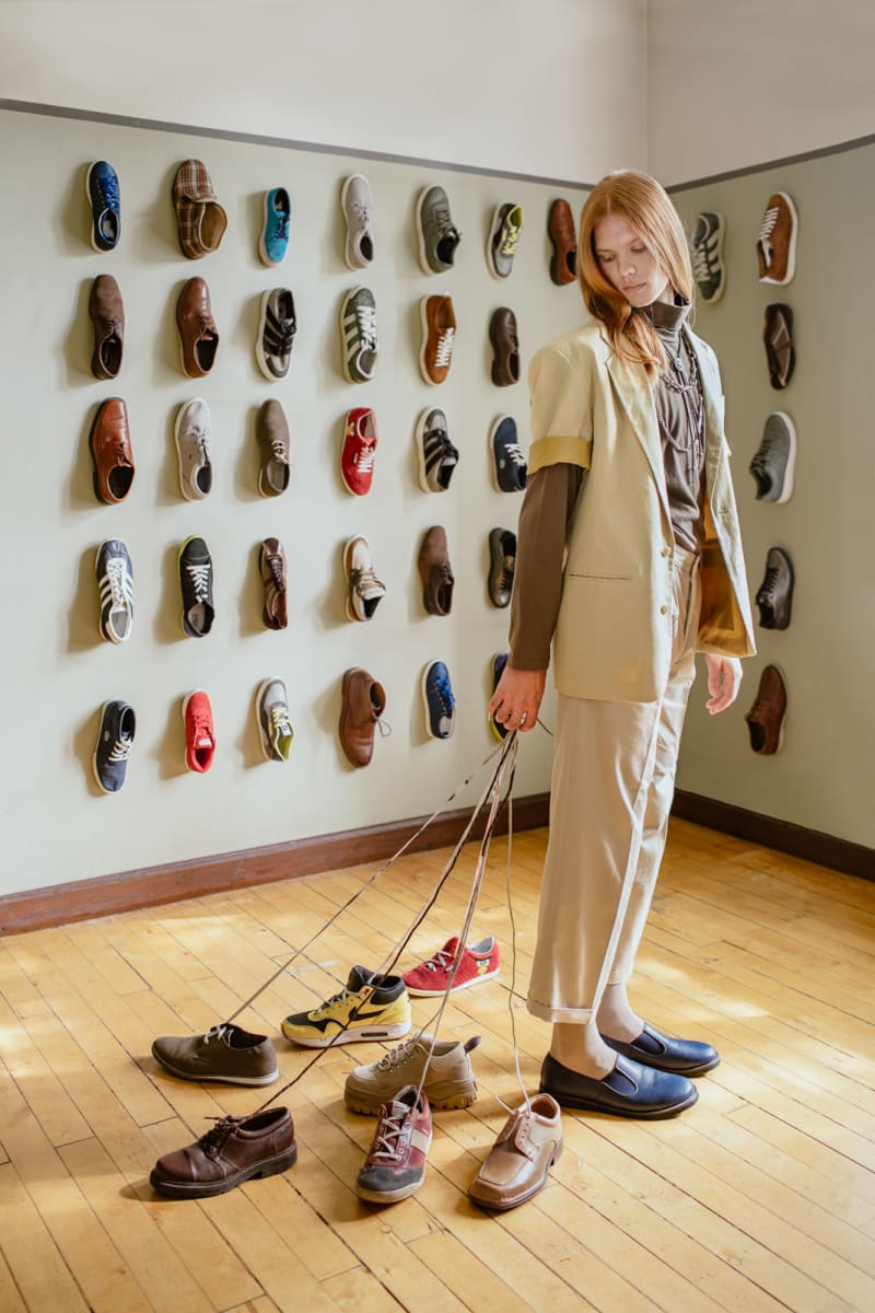 Dear Pets  Image: Every pair of shoes is a new story about its owner. Each story shows the collector in a new light and from a new unexpected side. The more stories you have, the richer your life is. The beloved collection is like a family: each member has its place in the collector’s heart.
We love second-hand and we know that it’s the new “organic” and that it helps us preserve our beloved nature. Why? We know that:
-there are already enough clothes in the world, and the responsible thing to do is repair, recirculate, and re-wear what's already out there.
-by donating or buying second hand, we’re diverting waste.
-second-hand gives us a window into the past. 