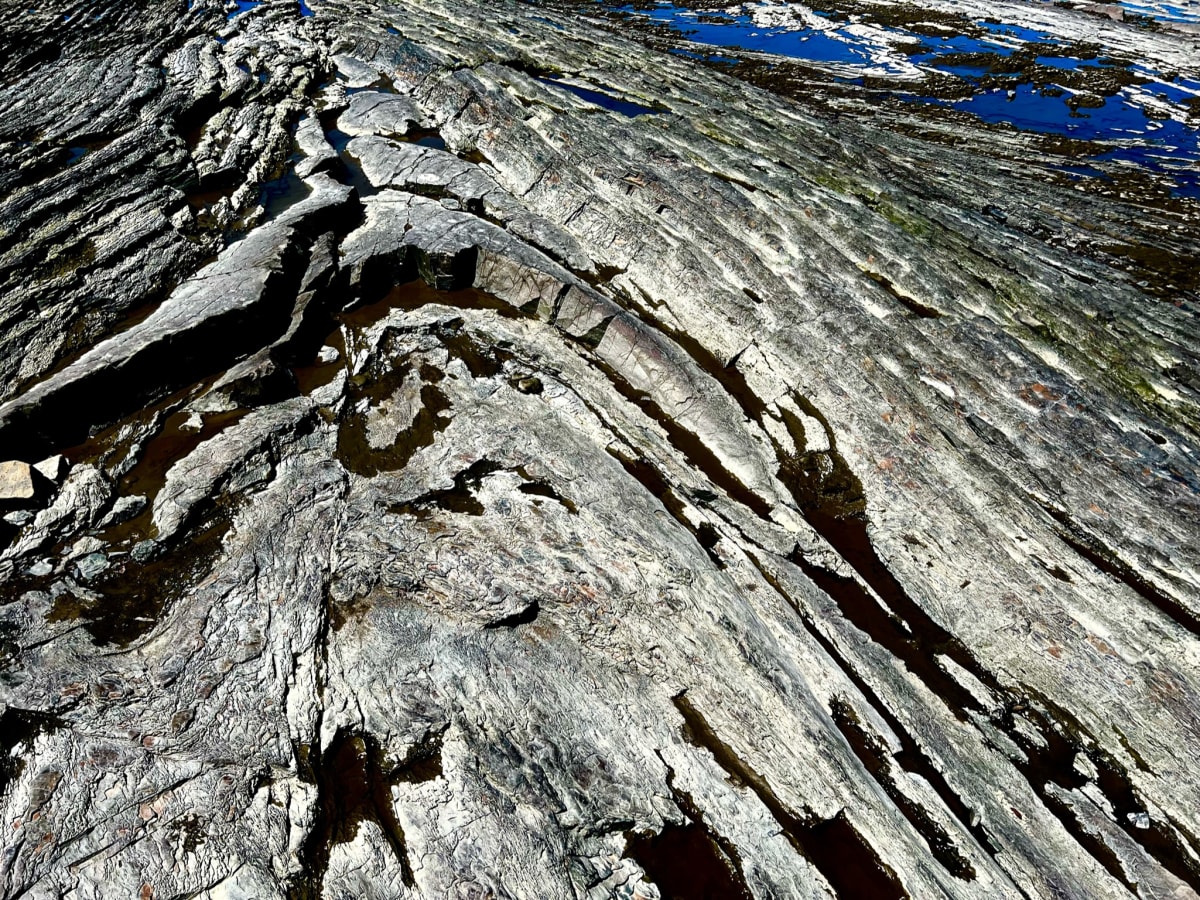 RIVER SHORE 3 (La rive du fleuve, 3) by GAGNE  Image: June 28, 2022