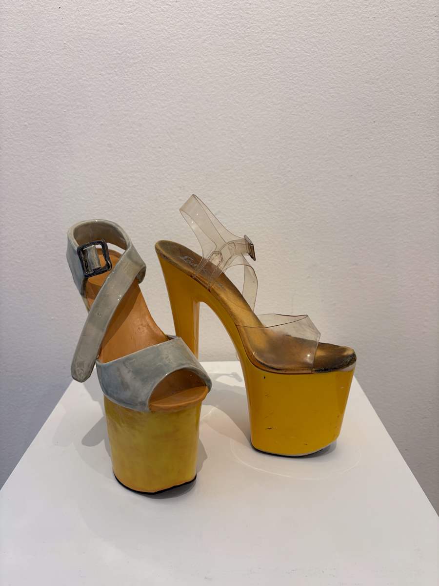 Ceramic Work Shoe Yellow by kayla tange, Image 7.