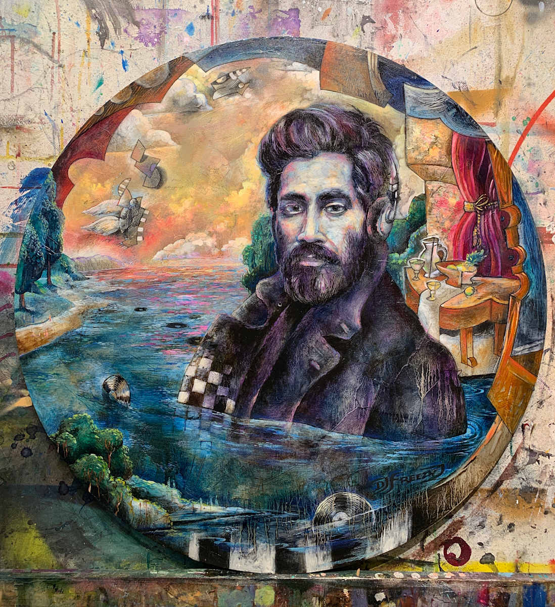 DJ Jacob Benjamin "Jake" Gyllenhaal by John Milan 
