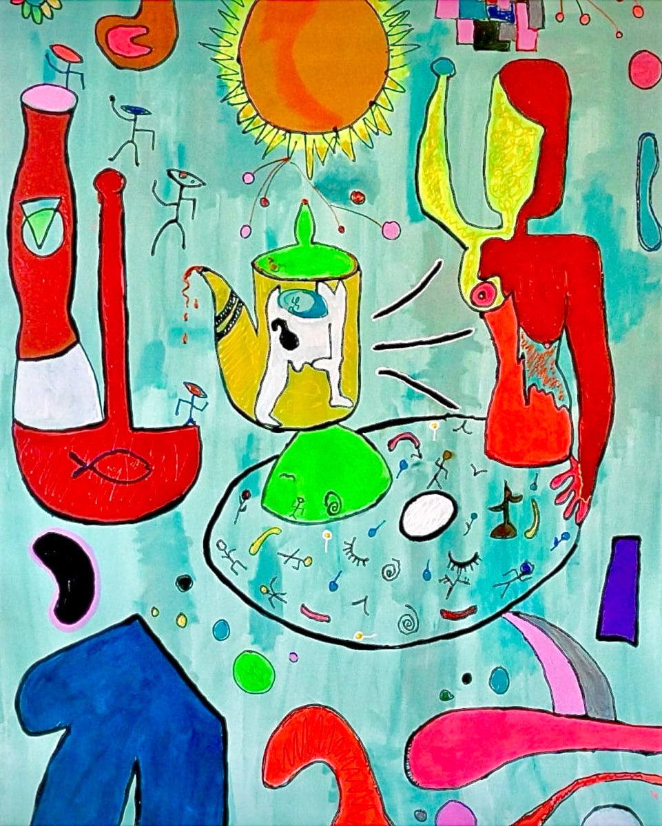 Abstraction by Kym Cooper by Kym Debra Cooper 