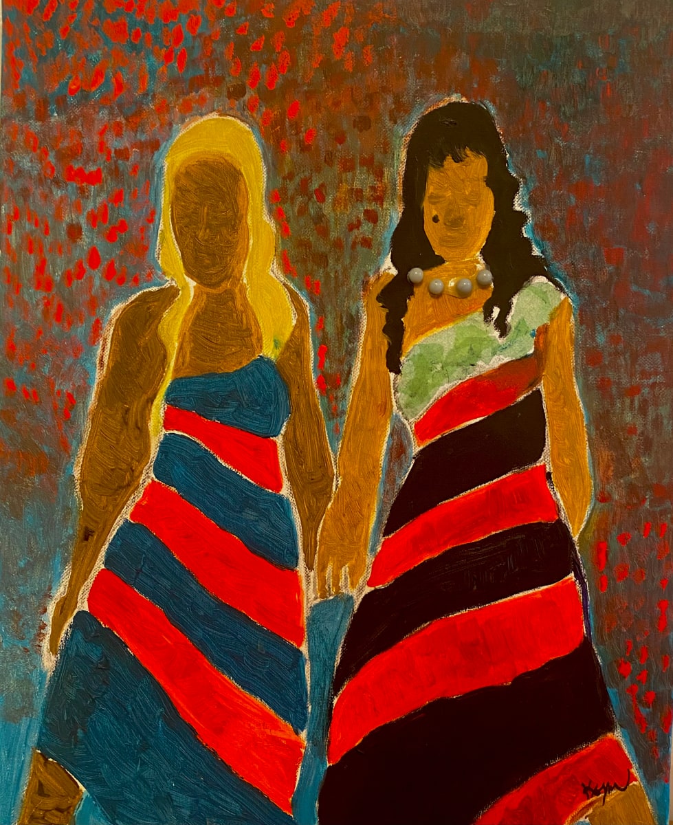 Two Women In Love by Kym Cooper by Kym Debra Cooper 
