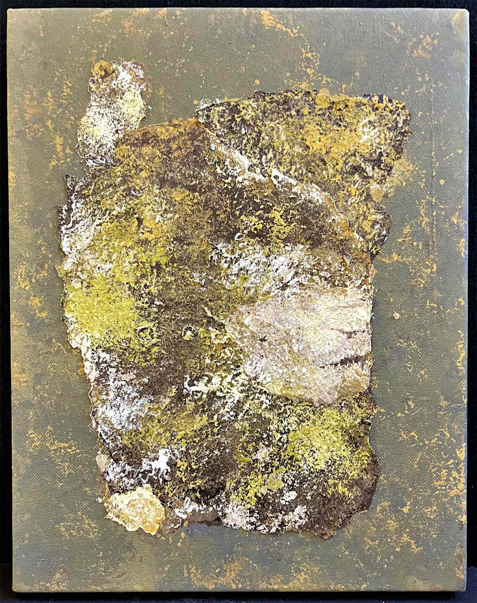 FOREST SEEN(s) by Keith Achepohl Trust  Image: Forest Seen(s) Handmade Italian paper/acrylic painting on canvas
