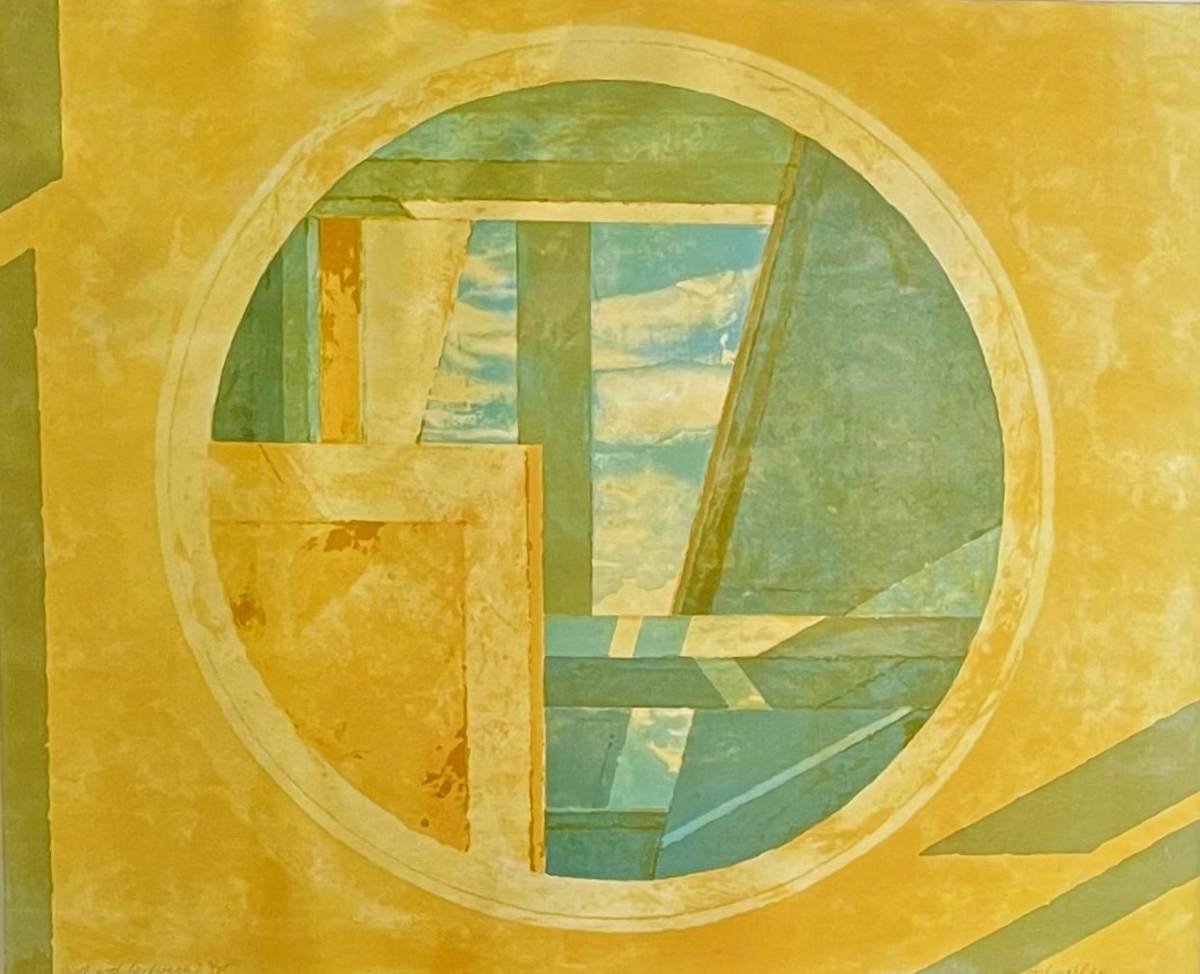 WALL WITH LANDSCAPE I by Keith Achepohl Trust  Image: Wall With Landscape I  3 of 35