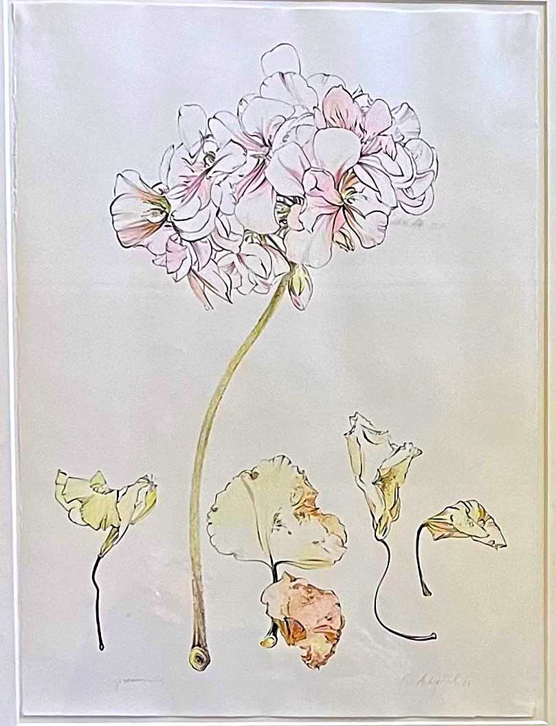 GERANIUM by Keith Achepohl Trust  Image: Geranium;  1/15 Triptych 