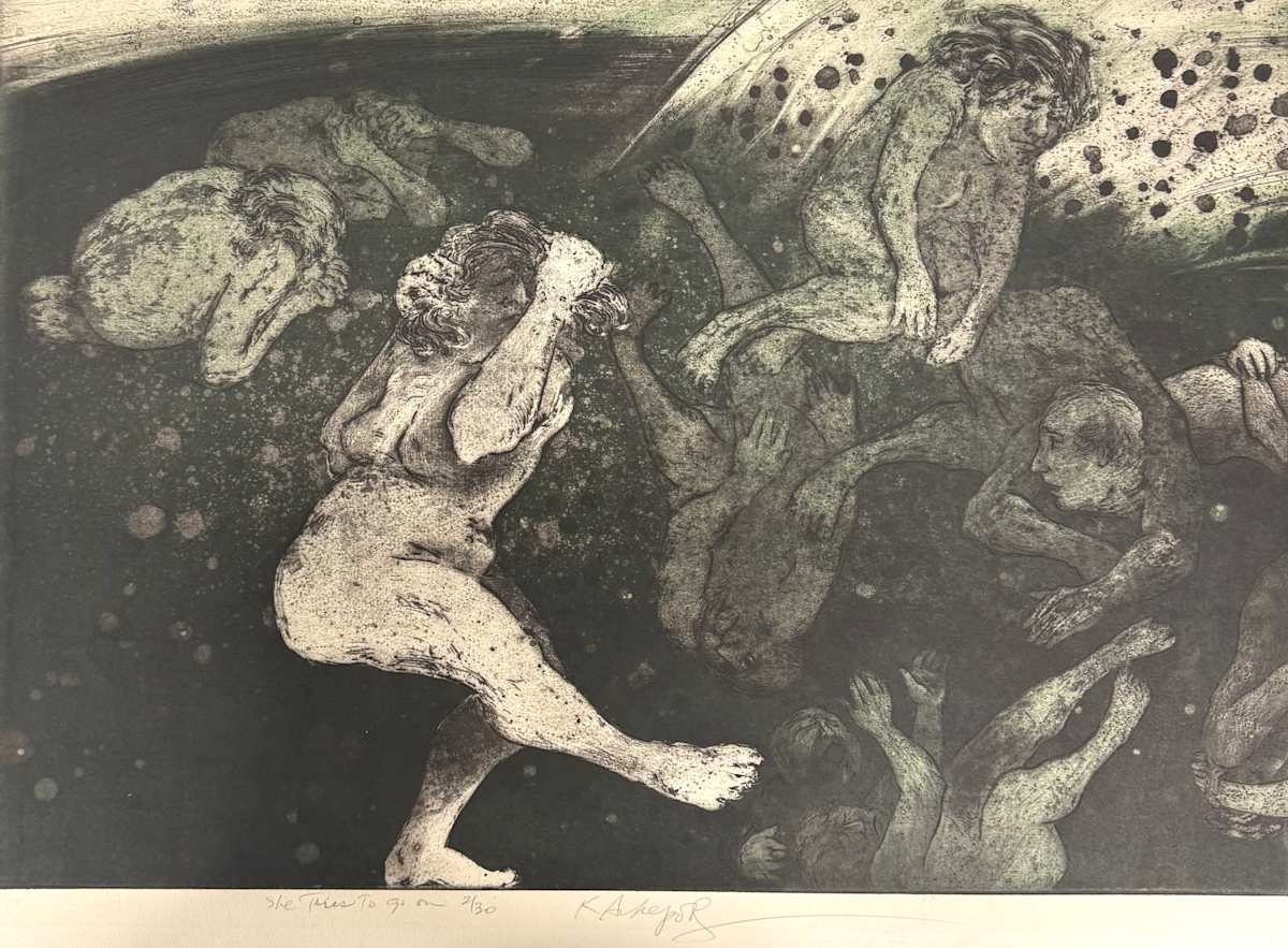 SHE TRIES TO GO ON by Keith Achepohl, Image 1.