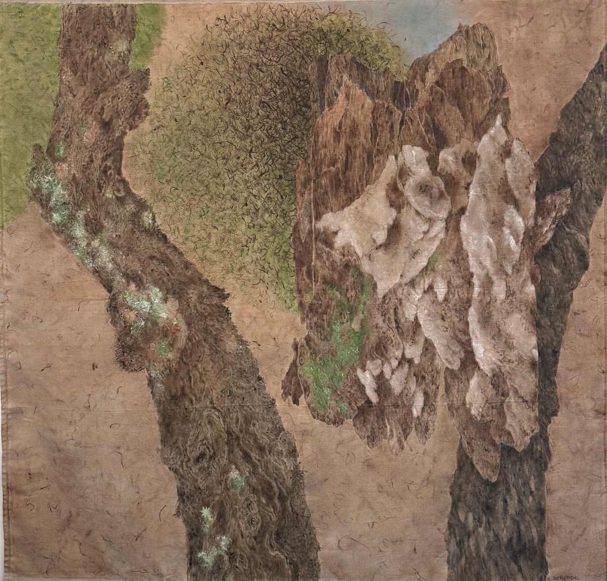 FOREST MAP MURAL1 by Keith Achepohl, Image 1.