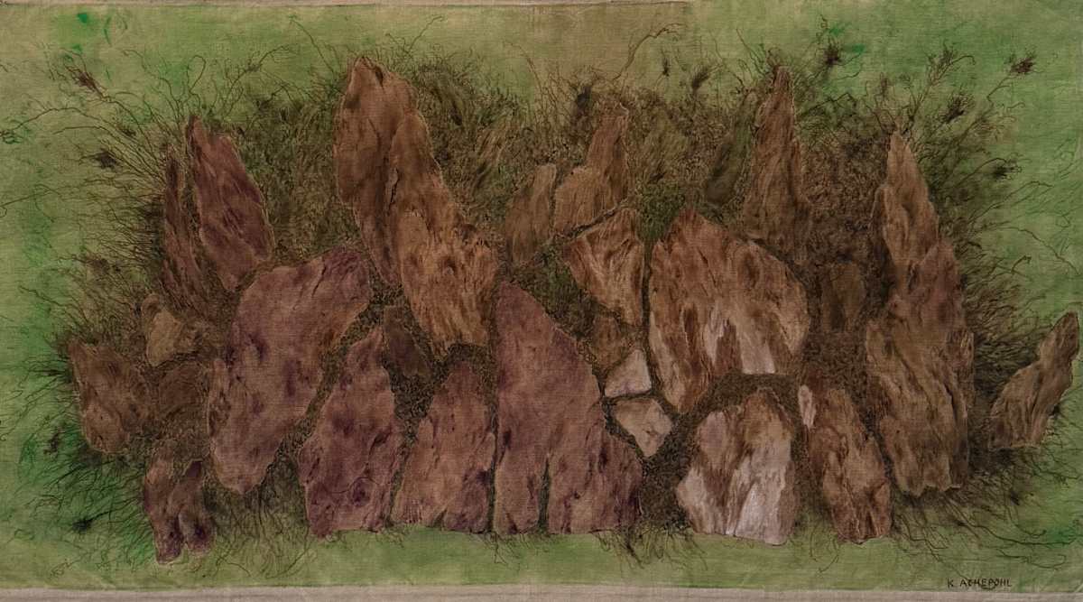 FOREST MAP MURAL 7 by Keith Achepohl, Image 1.