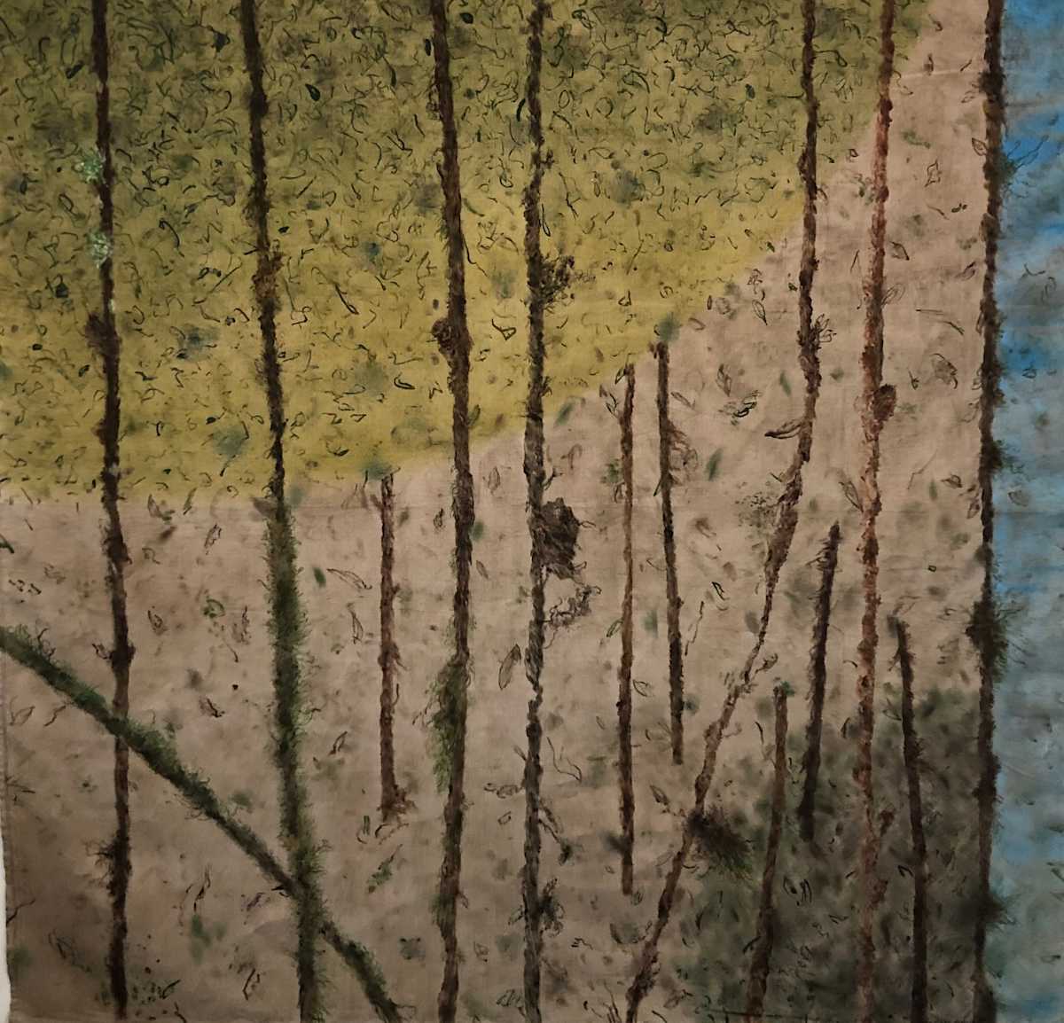 FOREST MAP MURAL 6 by Keith Achepohl, Image 1.