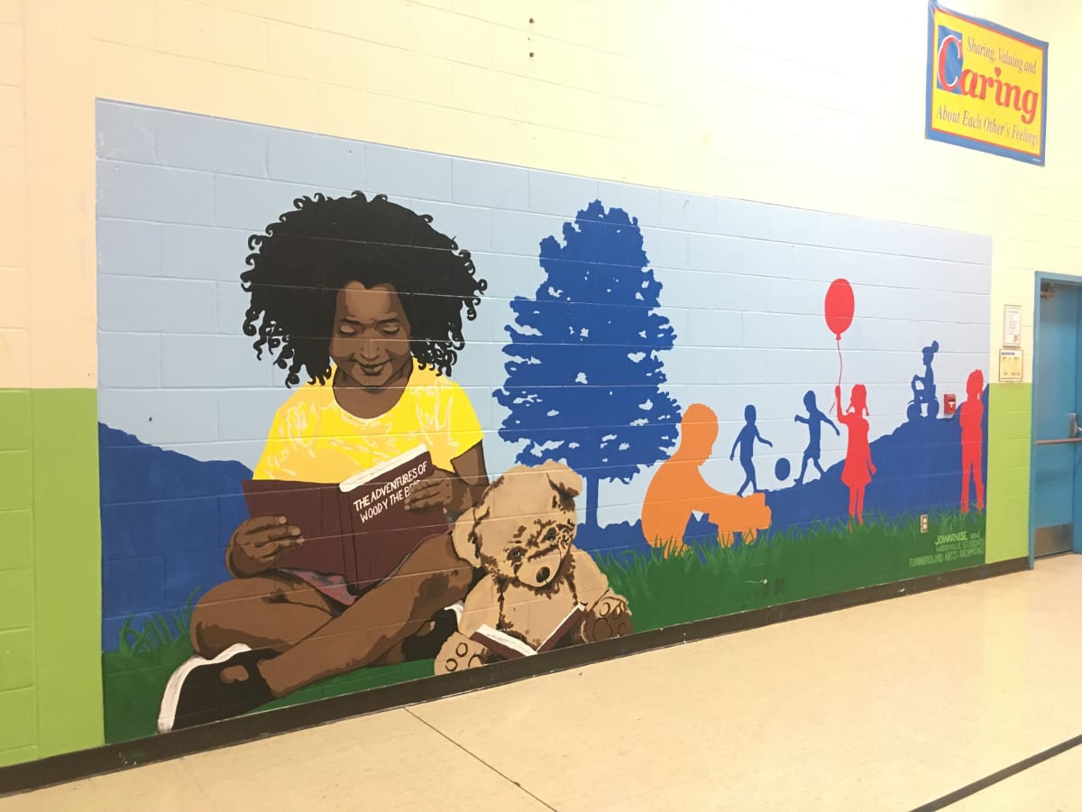 Woodville Elementary School Mural Project by Jowarnise, Image 1.