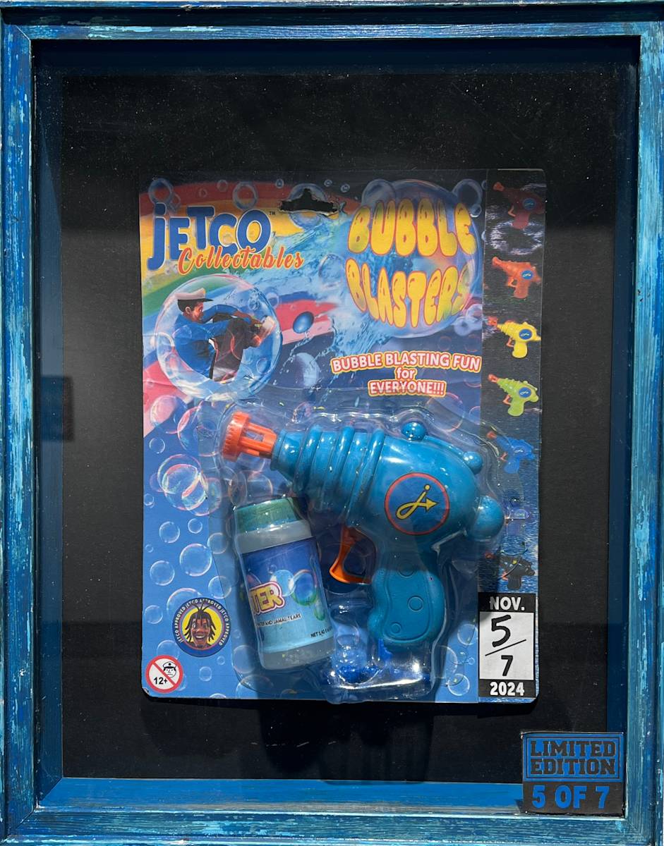 jETCO BUBBLE BLASTER (Blue) by Jermaine jET Carter, Image 1.