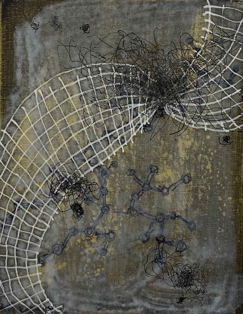 Mesh Over Molecule by Nero Studio, Image 1.