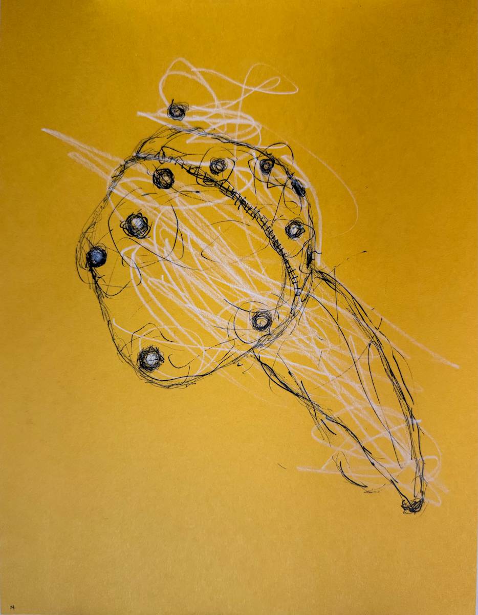 Disbelief -  15 (a man's head) by Timothy Nero Studio 