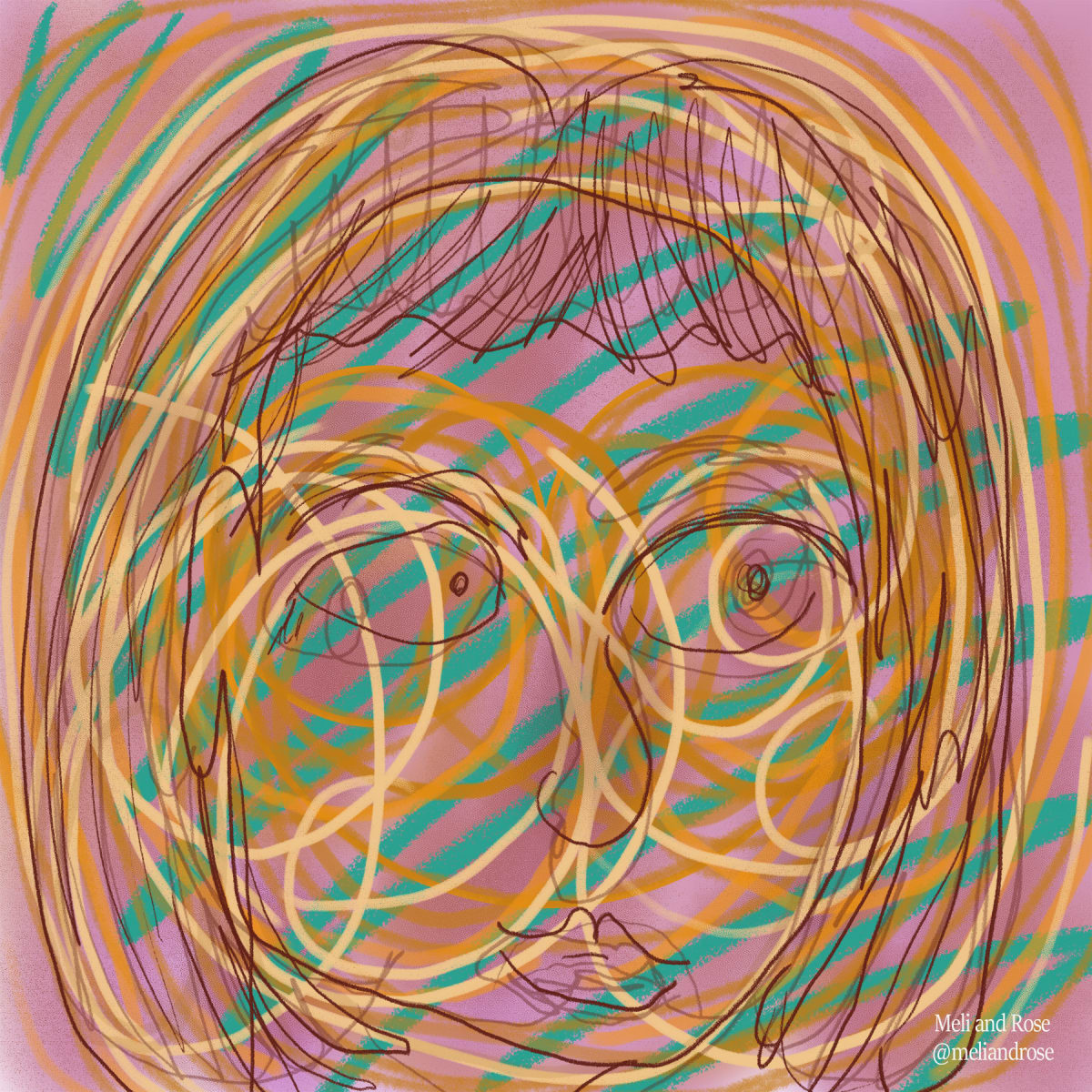 Boundaries by Hillary Brown  Image: 8 x 8 in
Digital art